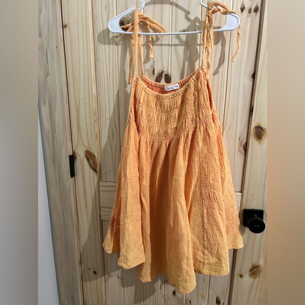 Talulah dress, orange 1X